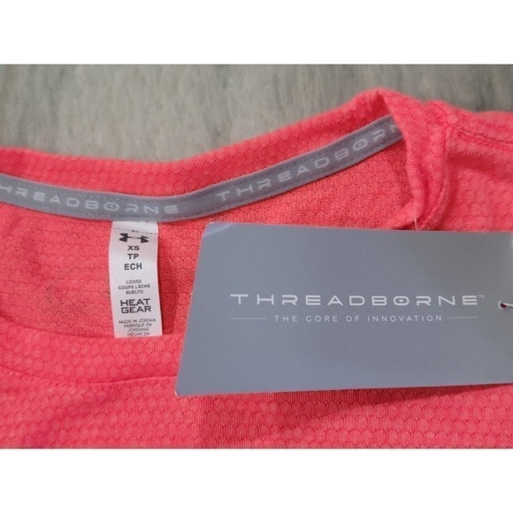 Under Armour Women's Threadborne Train Short Sleeve Crew Neck XS - Picture 5 of 9